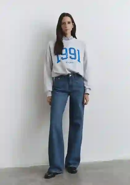 Resim Malibu Icon Puslu Koyu Mavi Jean Pantolon