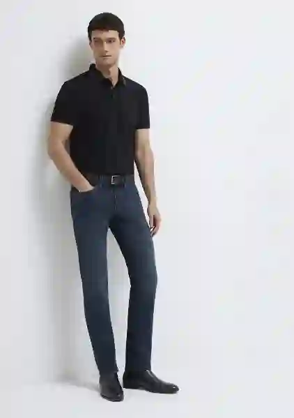 Resim Marcus Mavi Black Gölgeli Gece Mavi Jean Pantolon